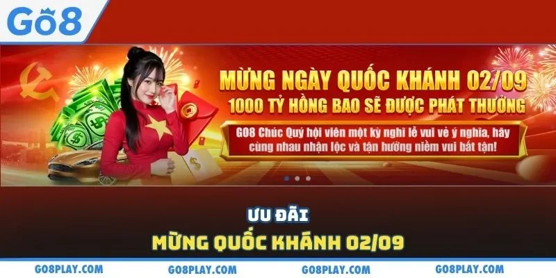 Ưu đãi mừng Quốc Khánh 02/09